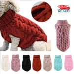 Cartoon Puppy Dog Sweater Winter Warm Clothing For Small Dogs Christmas Costume - Image 2