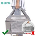 Dog Backpack Breathable Pet Carrier Bag Travel Airline Approved Transport Bag For Small Dogs - Image 2