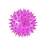 Flashing Light Up Lovely Dog Puppies Cat Pet Hedgehog Ball Rubber Bell Sound Ball Creative Funny