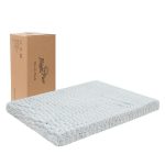 Orthopedic Short Plush Waterproof Large Dog Bed Washable Pet Kennel Foam Mattress Mat - Image 6