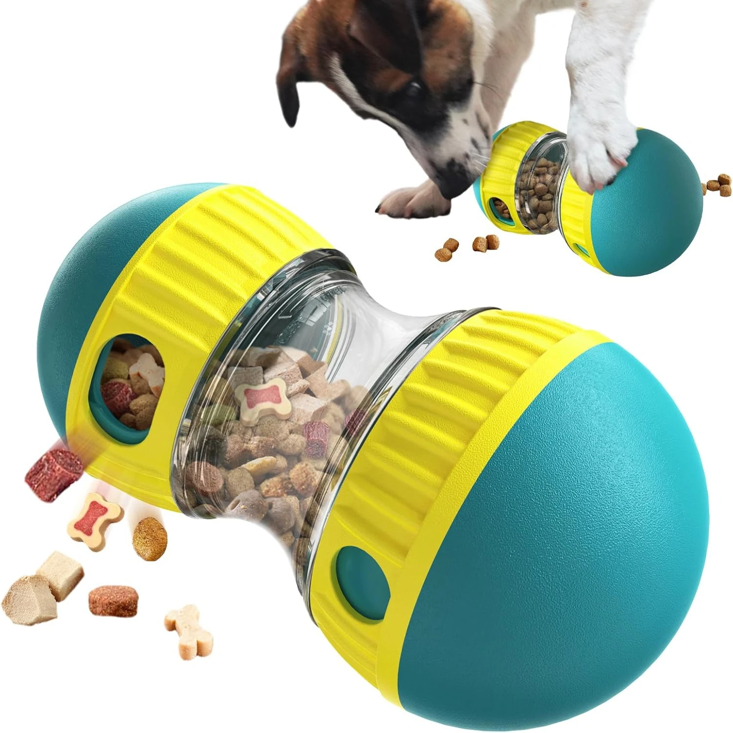 Interactive slow feeding toy for dogs Puzzle toys, treat dispenser Interactive slow feeding toy for dogs Puzzle toys, treat dispenser
