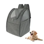 Pet Carrier Backpack, with Breathable Mesh and Zipper for Outdoor Travel